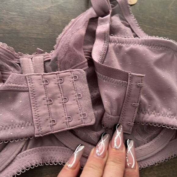 NWT WACOAL Retro Chic Underwire Bra Toadstool 855186 Sz-34DD - Picture 6 of 11